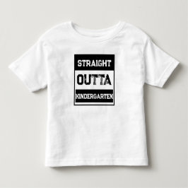ストレートアウトタ幼稚園 トドラーTシャツ