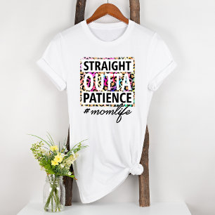 ストレートアウトタ忍耐モマライフリーコードプリント トライブレンドTシャツ
