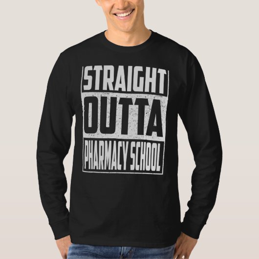 ストレートアウトタ薬学学校卒業2022少年 Tシャツ (正面)