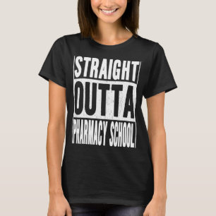 ストレートアウトタ薬学院ギフトスクール卒業生 Tシャツ
