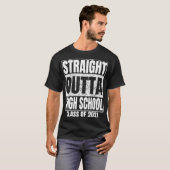 ストレートアウトタ高校卒業クラス2021 F Tシャツ (正面フル)