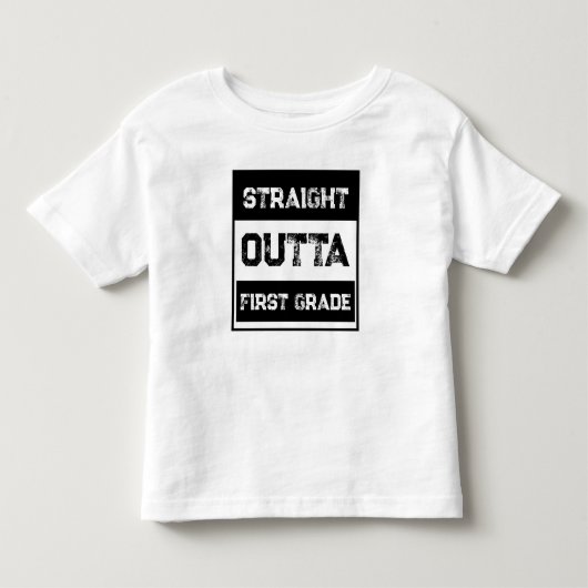 ストレートアウトタ1年生 トドラーTシャツ (正面)