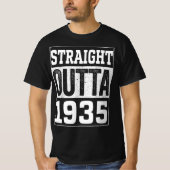 ストレートアウトタ1935, 1935ハッピーバースデーギフト Tシャツ (正面)