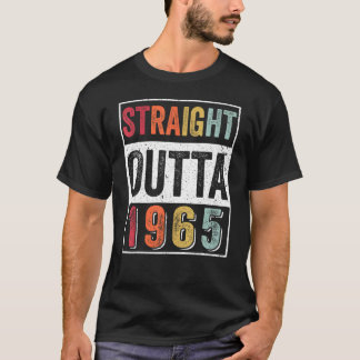 ストレートアウトタ1965 57歳ヴィンテージ1965クラス Tシャツ
