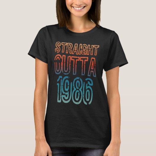 ストレートアウトタ1986 Tシャツ (正面)