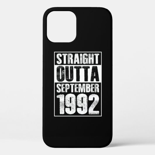 ストレートアウトタ1992 29誕生日 Case-Mate iPhoneケース (裏面)