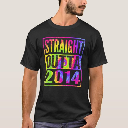 ストレートアウトタ2014第8誕生日彼のために Tシャツ (正面)