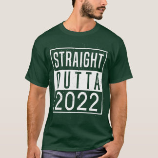 ストレートアウトタ2022さようなら2022こんにちは2023幸せ Tシャツ