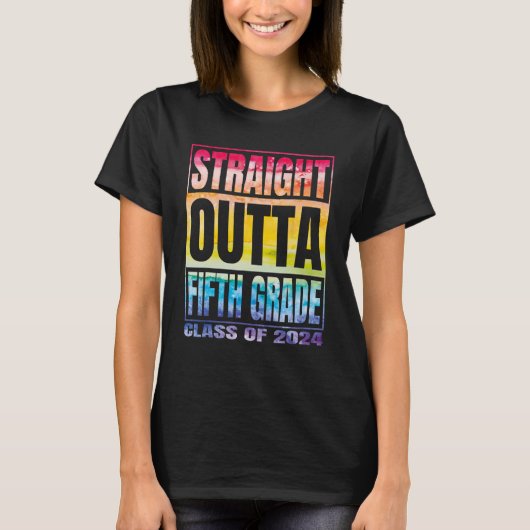 ストレートアウトタ5年生クラス2024 5年生Gr Tシャツ (正面)