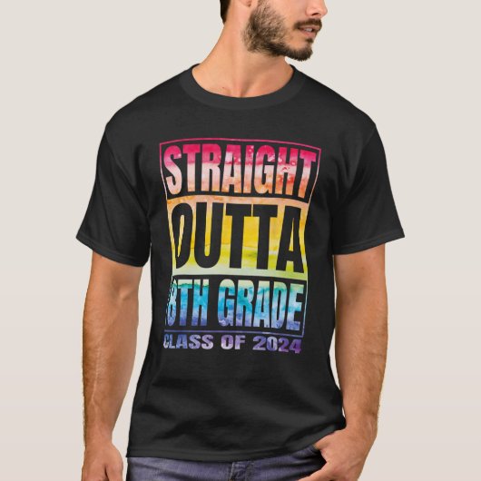 ストレートアウトタ8等級区分2024八等等級G Tシャツ (正面)