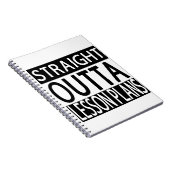 ストレートアウトレッスンプラン先生ノート ノートブック (右側)