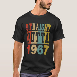 ストレートアウト1967年54誕生日54歳の少年 Tシャツ