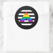 ストレートアリープライド ラウンドシール (バッグ)