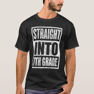ストレートインセブグレード先生学校の初日 Tシャツ