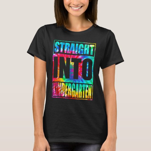 ストレートイン幼稚園グレード新学期 Tシャツ (正面)
