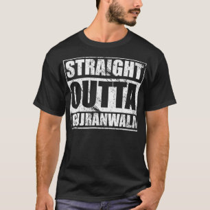 ストレートウタグジャランワラパキスタンT型Gujranw Tシャツ