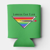 ストレートエイトカンクージーなクーラーボックス（緑） 缶クーラー (裏面)