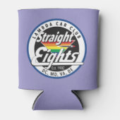 ストレートエイト/LCCIクーラーボックス（ラベンダー） 缶クーラー (正面)