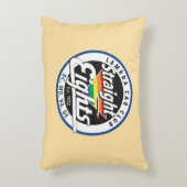 ストレートエイト/LCCI装飾用クッション（ベージュ） アクセントクッション (正面(垂直))