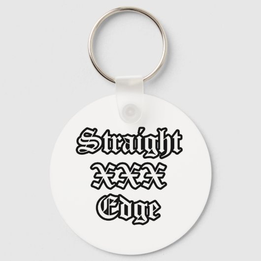 ストレートキーチェーン キーホルダー (正面)