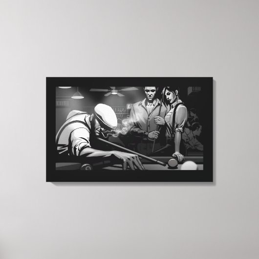 ストレートシューター キャンバスプリント (正面)