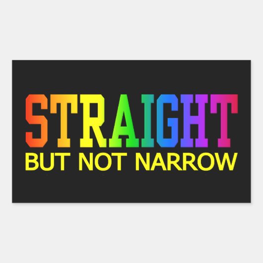 ストレートシール 長方形シール (正面)