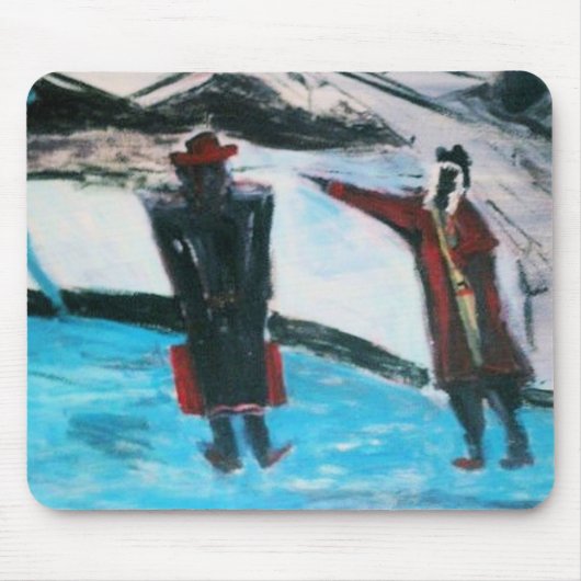 ストレートジャッキ2 マウスパッド (正面)