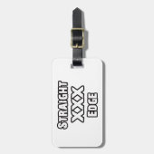 ストレートッジ ラゲッジタグ (正面縦)