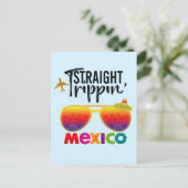 ストレートトリッピンメキシコトラベルトリップバケーショングループ ポストカード (スタンド正面)