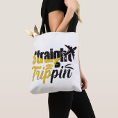 ストレートトリップ トートバッグ (クローズアップ)