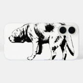 ストレートワーズ・ラボ、機首を下げる Case-Mate iPhoneケース (裏面 (横))