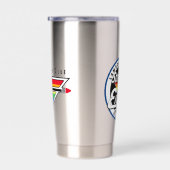 ストレート八重/LCCI絶縁タンブラー 保温保冷タンブラー (右面)