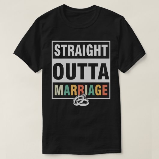 ストレート外婚 Tシャツ (デザイン正面)