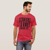 ストレート・アウタ・カンザスシティ Tシャツ (正面フル)