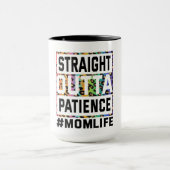 ストレート・アウトタ忍耐ママ・ライフ マグカップ (中央)