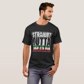ストレート・アウトタ・イラン国旗 Tシャツ (正面フル)