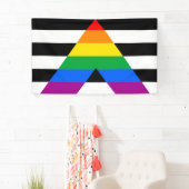 ストレート·アリ·フラグ 横断幕 (インサイチュ)