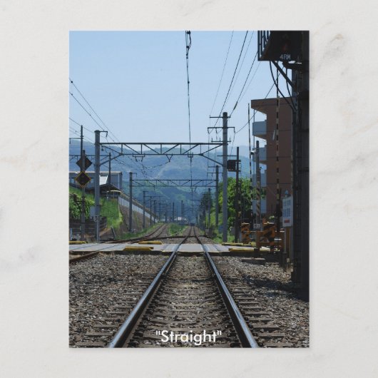 ストレート – ポストカード (正面)