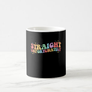 ストレート 残念ながらグルーヴィー LGBTQ ゲイ レズビアン コーヒーマグカップ