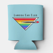 ストレートEights/LCCIクーラーボックス（ライトブルー） 缶クーラー (裏面)