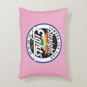 ストレートEights/LCCI装飾用クッション（ピンク） アクセントクッション (正面(垂直))