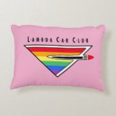 ストレートEights/LCCI装飾用クッション（ピンク） アクセントクッション (裏面)