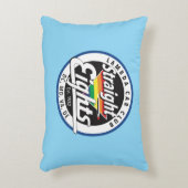 ストレートEights/LCCI装飾用クッション（ライトブルー） アクセントクッション (正面(垂直))