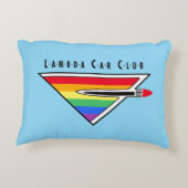 ストレートEights/LCCI装飾用クッション（ライトブルー） アクセントクッション (裏面)