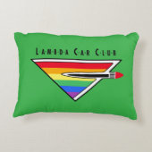 ストレートEights/LCCI装飾用クッション（緑） アクセントクッション (裏面)