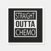 ストレートOuttaケモおもしろいバトルがんギフト スタンダードカクテルナプキン (正面)