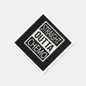 ストレートOuttaケモおもしろいバトルがんギフト スタンダードカクテルナプキン (角)