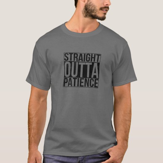 ストレートoutta忍耐服 tシャツ (正面)
