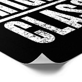 ストレートoutta高校2024 (動揺して) ポスター (角)