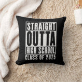 ストレートoutta高校2025 (動揺して) クッション (ブランケット)